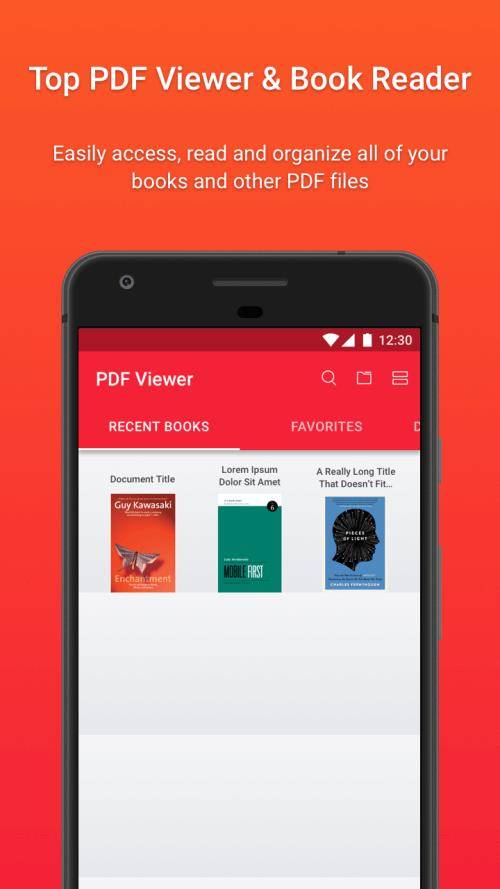 PDF Viewer & Book Reader Screenshot 0