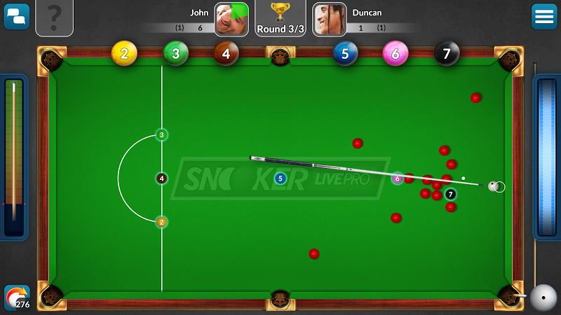 Snooker Live Pro & Six-red スクリーンショット 2