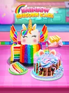 Rainbow Unicorn Cake应用截图第3张