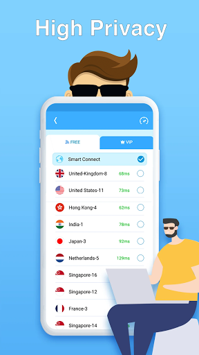 Super Master VPN Secure Proxy ภาพหน้าจอ 3