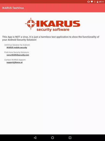 IKARUS TestVirus Captura de tela 3