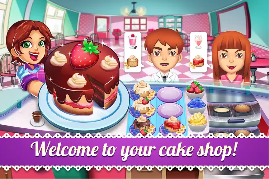 My Cake Shop: Candy Store Game স্ক্রিনশট 0