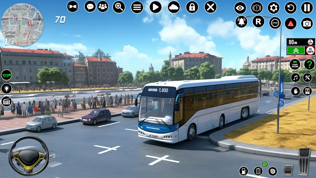 Indian Bus Driver: Bus Game Capture d'écran 3