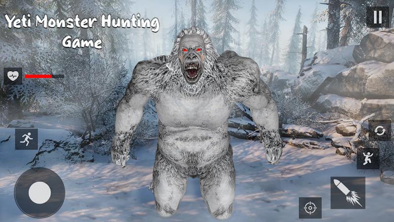 Bigfoot Yeti Hunt & Survival स्क्रीनशॉट 2