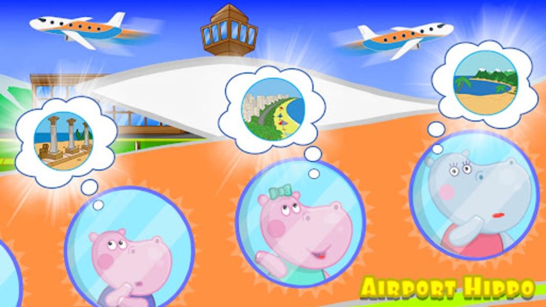 Hippo: Airport adventure Captura de tela 3