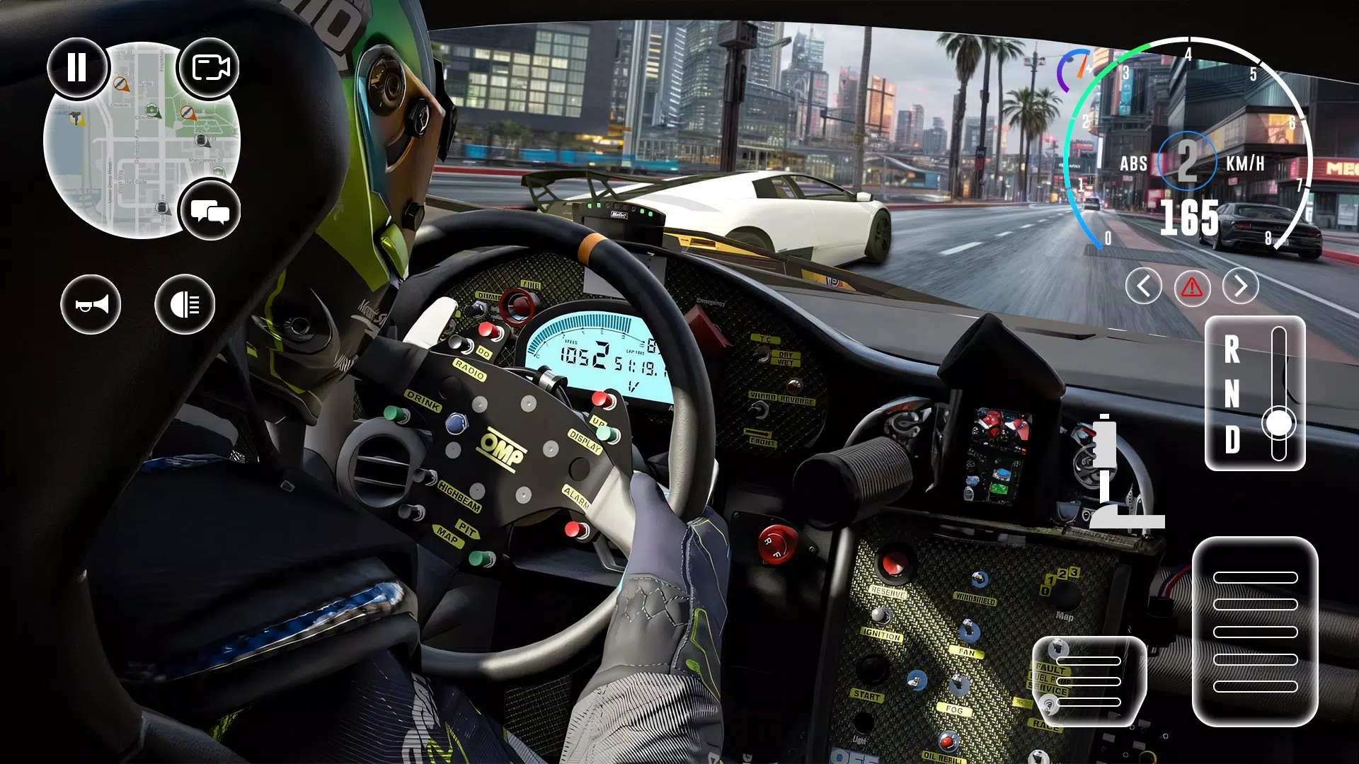 Car Driving City 3D Simulator Captura de tela 1