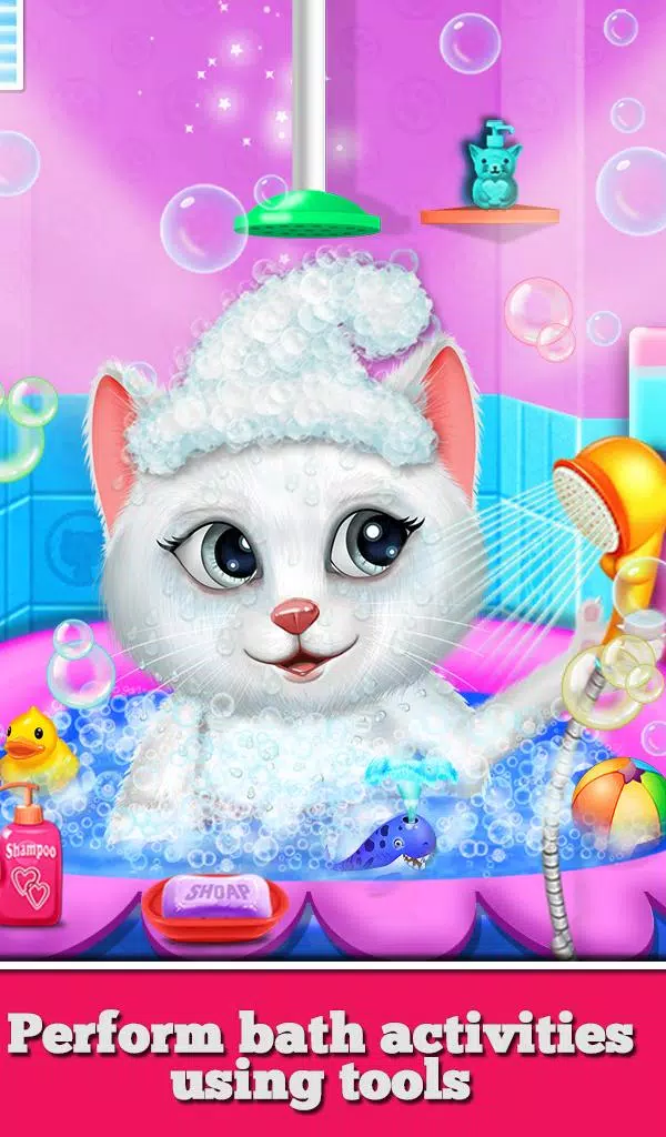 Kitty Nail Salon Daycare Cute ဖန်သားပြင်ဓာတ်ပုံ 1