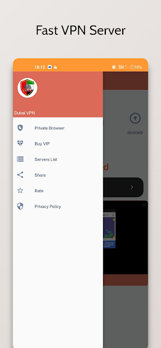 Dubai VPN - High Speed Proxy Captura de pantalla 0