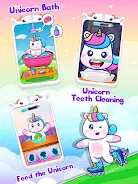 Baby Unicorn Phone For Kids Captura de tela 3