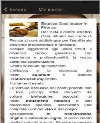 Oasi Estetica Firenze 스크린샷 3