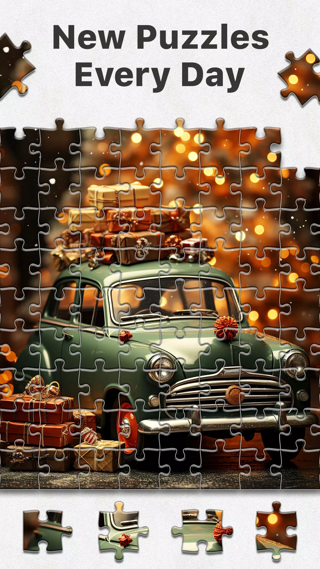 Christmas Jigsaw - Puzzle Game ဖန်သားပြင်ဓာတ်ပုံ 3