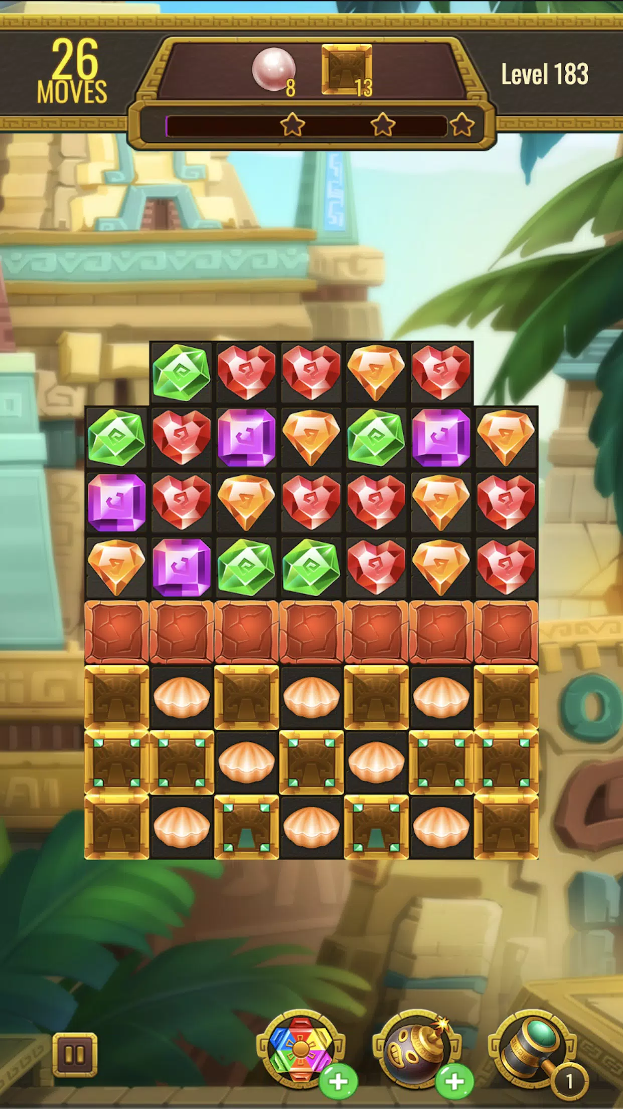 Jewels Maya Quest: Gem Match 3 Screenshot 3