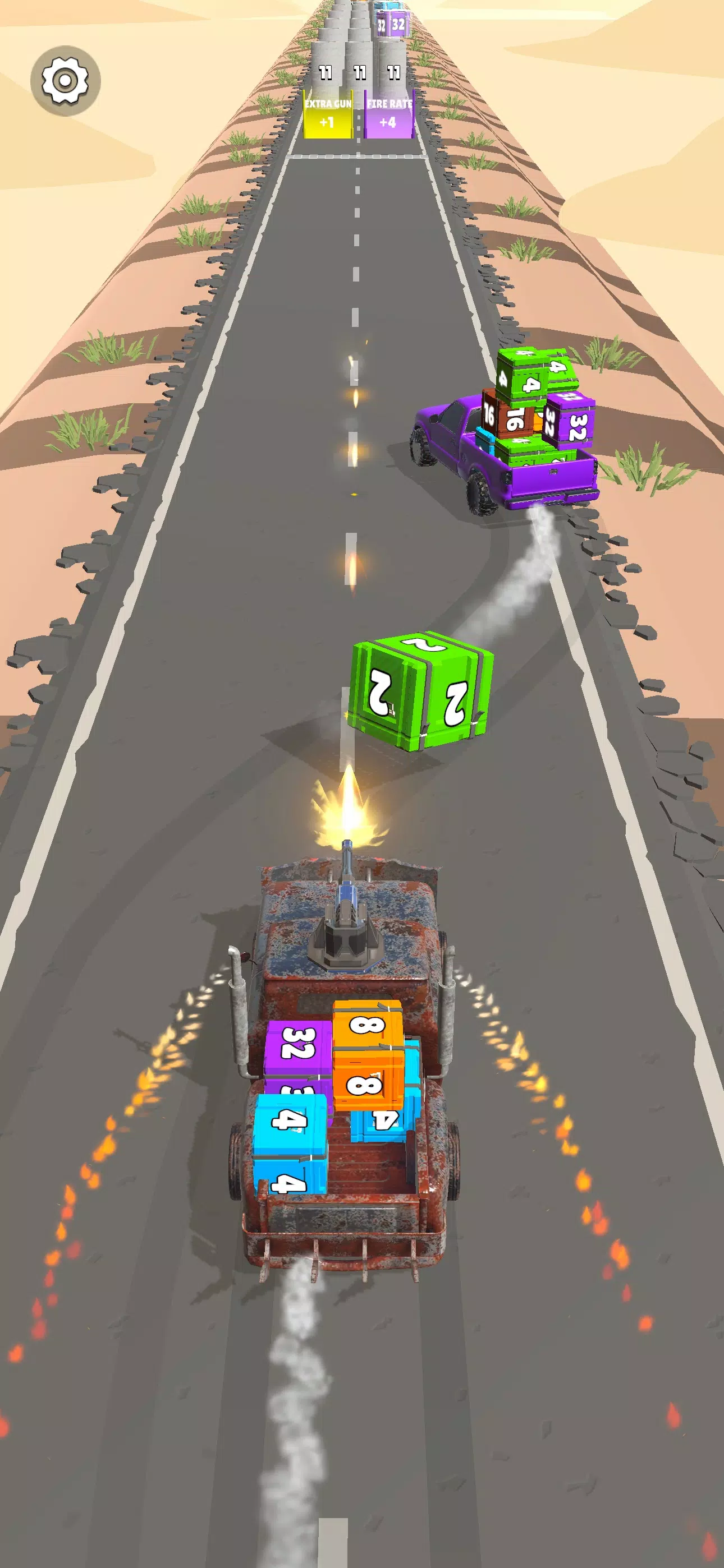 Car Rush 2048 Скриншот 3