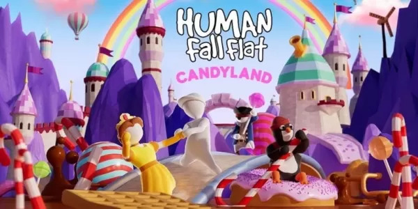 Human Fall Flat Mobile estrena nuevo nivel Candyland