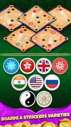 Carrom Board Offline Game Captura de tela 1