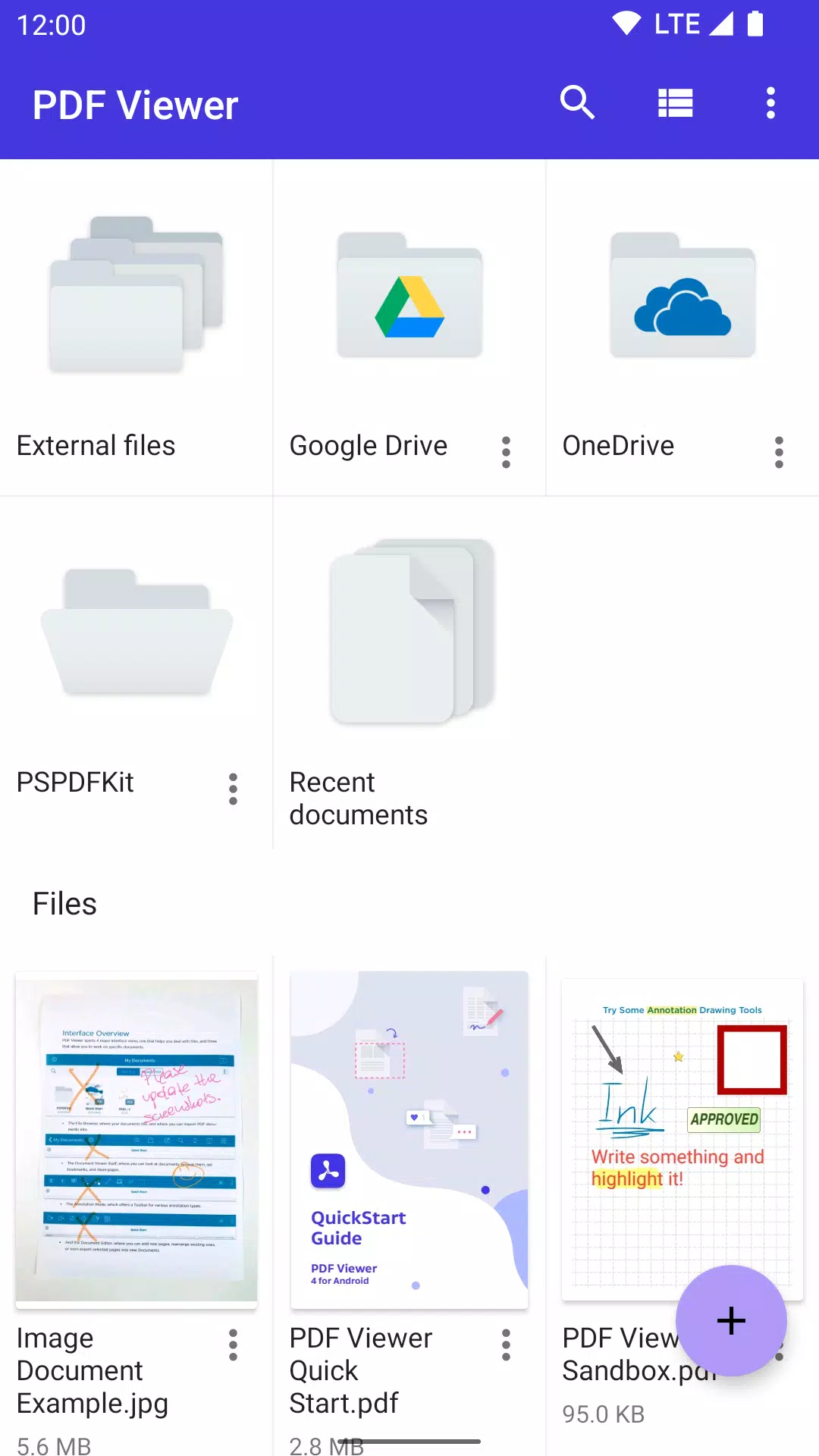 Schermata PDF Viewer Pro 0