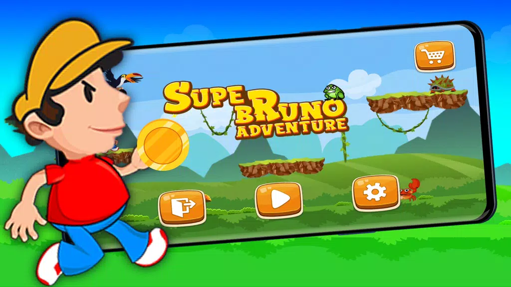 Super Bruno Adventures Ảnh chụp màn hình 0