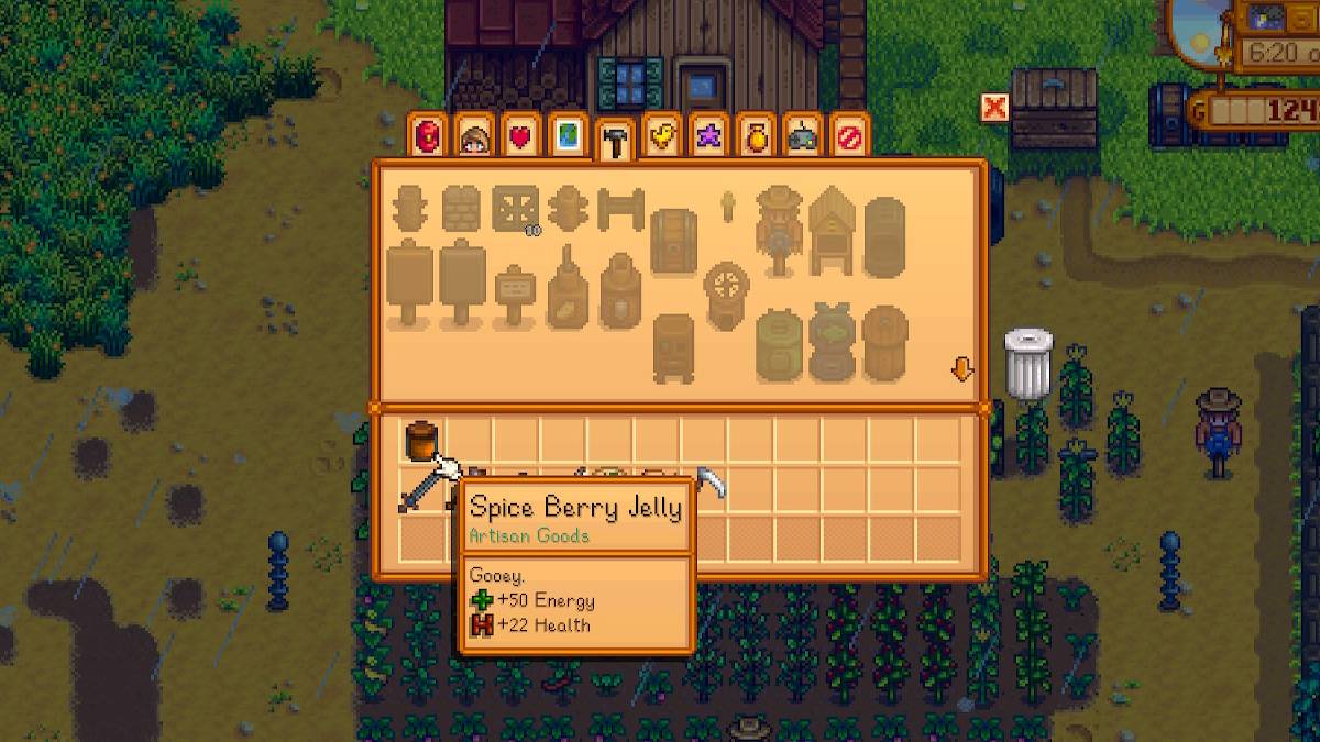 วิธีทำ Spice Berry Jelly ใน Stardew Valley