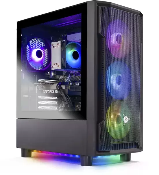 Skytech Gaming - Shadow4 Oyun Masaüstü PC - AMD Ryzen 5 7600 - 16GB Bellek - NVIDIA 4060 - 500GB NVME SSD - Siyah