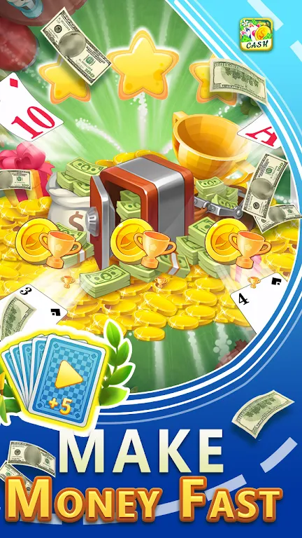 Solitaire-Clash Huge Cash Out Screenshot 2