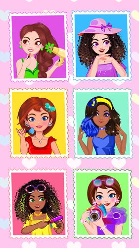 Hair Salon games for girls fun スクリーンショット 1