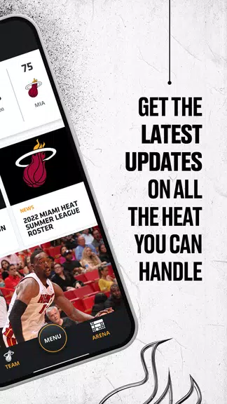 Miami HEAT Mobile Captura de tela 1