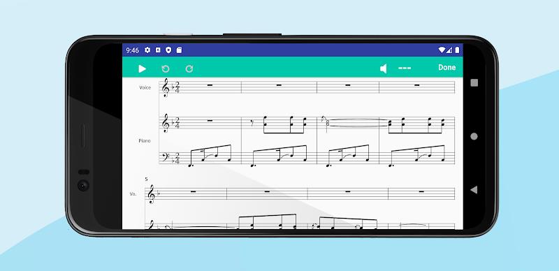 Score Creator: music notation Screenshot 0