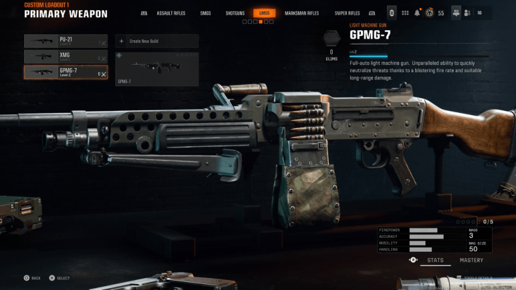 LMG Camo Challenges