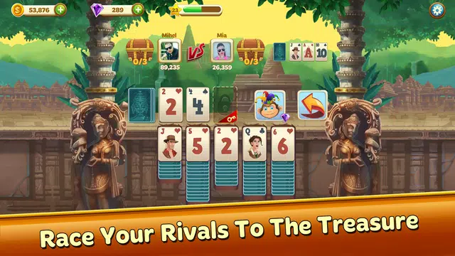 Solitaire Treasure Hunt Ekran Görüntüsü 3