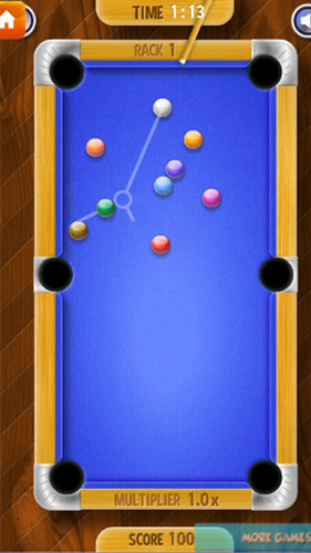8 Ball Billiards-Pool Billiards Pro Star balls Game スクリーンショット 3