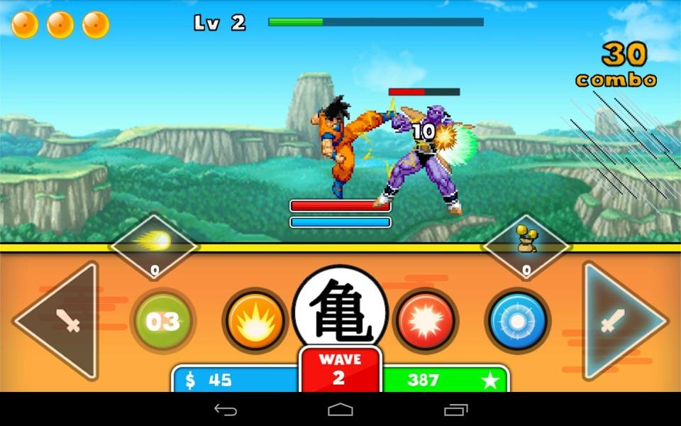 Goku Saiyan Warrior ဖန်သားပြင်ဓာတ်ပုံ 3