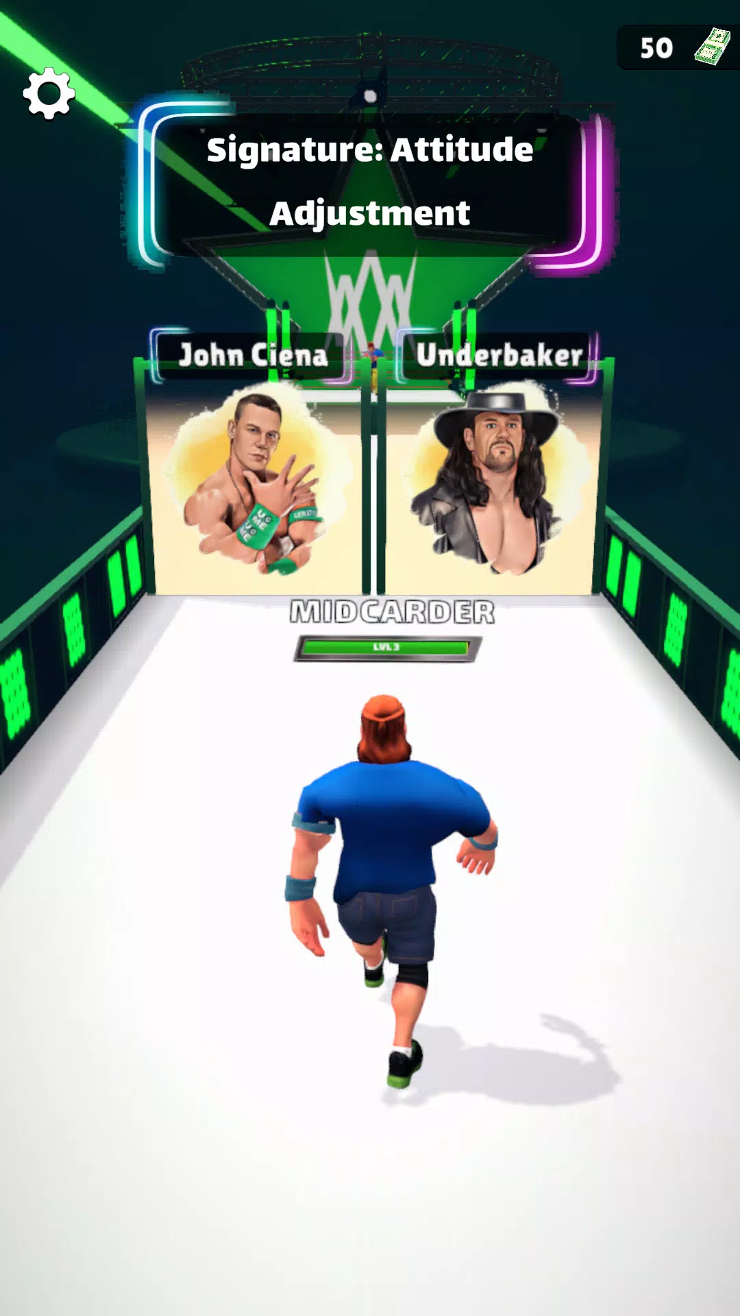 Wrestling Trivia Run Capture d'écran 3