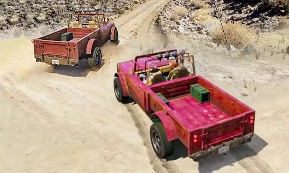 Offroad Pickup Truck Simulator Captura de pantalla 0