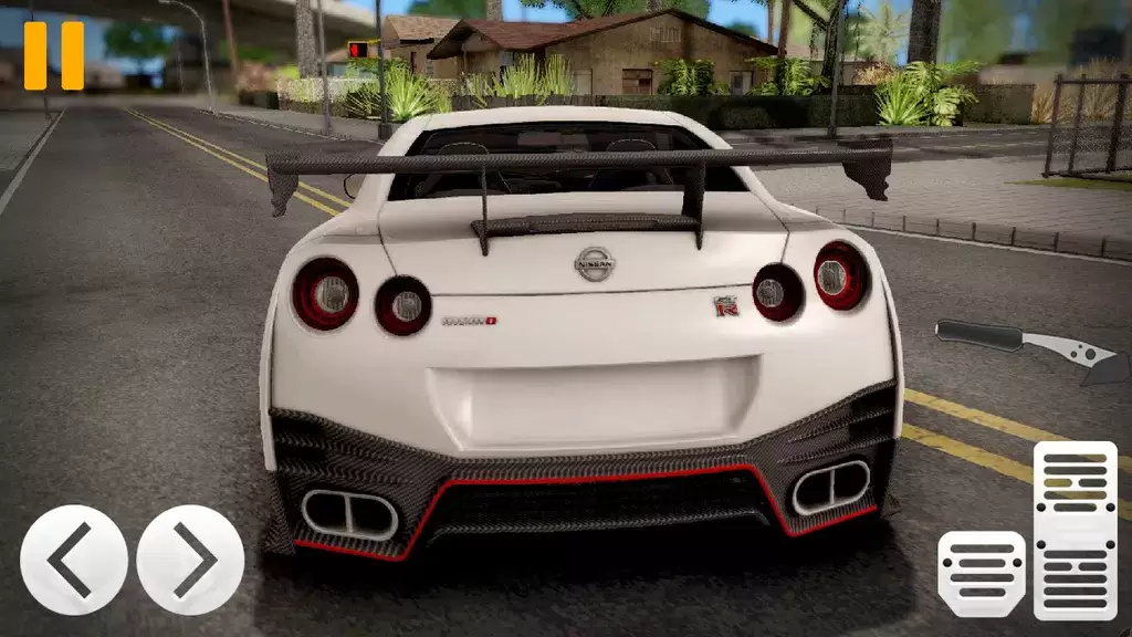 GTR: Nissan Car Driving Game Schermafbeelding 1