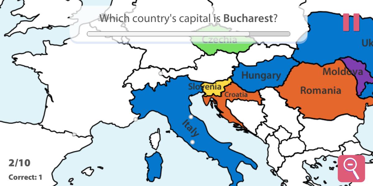 StudyGe－Weltkarte Geographie Screenshot 1