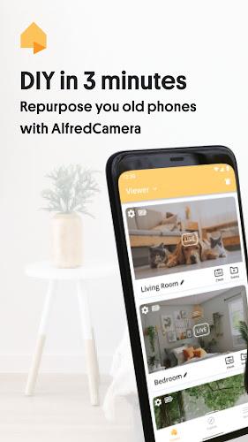 AlfredCamera Home Security app Screenshot 0