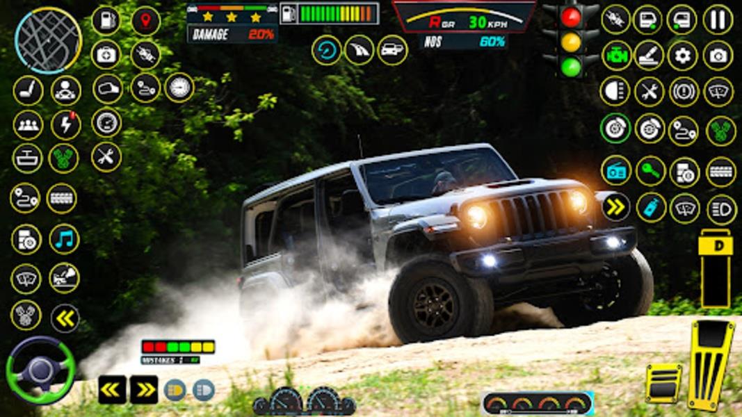 US Suv Jeep Driving: 4x4 Games スクリーンショット 1