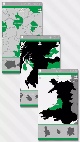 E. Learning UK Map Puzzle ဖန်သားပြင်ဓာတ်ပုံ 1