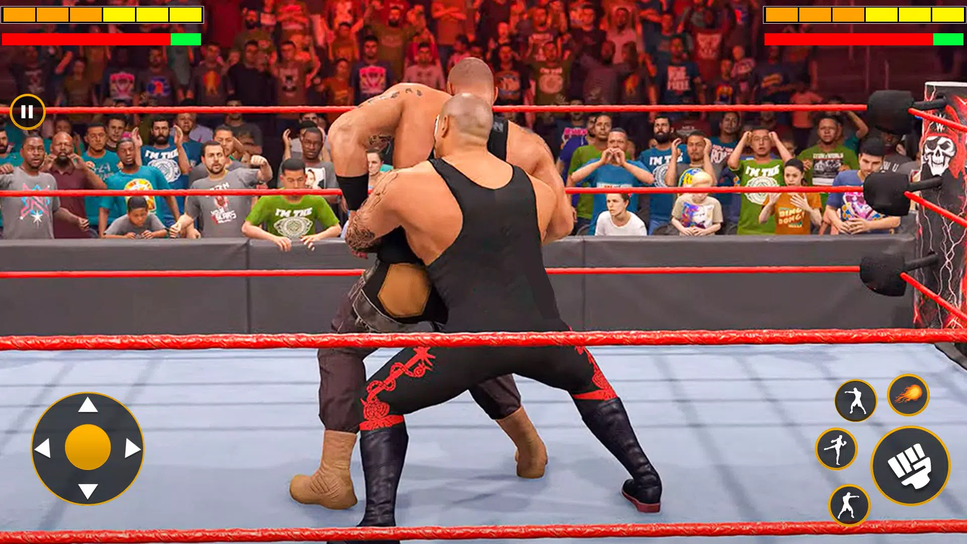 Real Wrestling Fighting Game Capture d'écran 3
