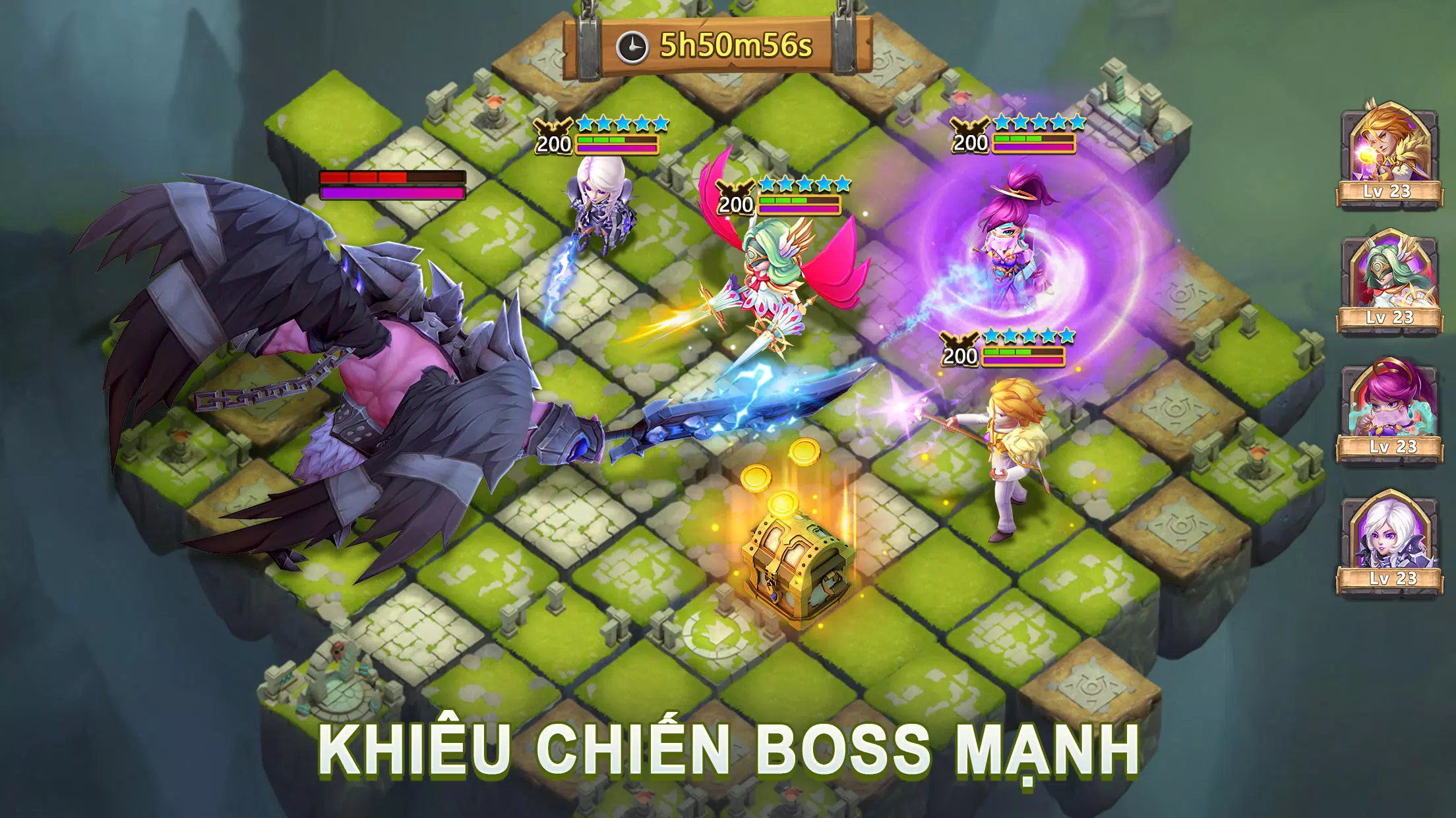 CastleClash:Quyết Chiến-Gamota Captura de tela 2