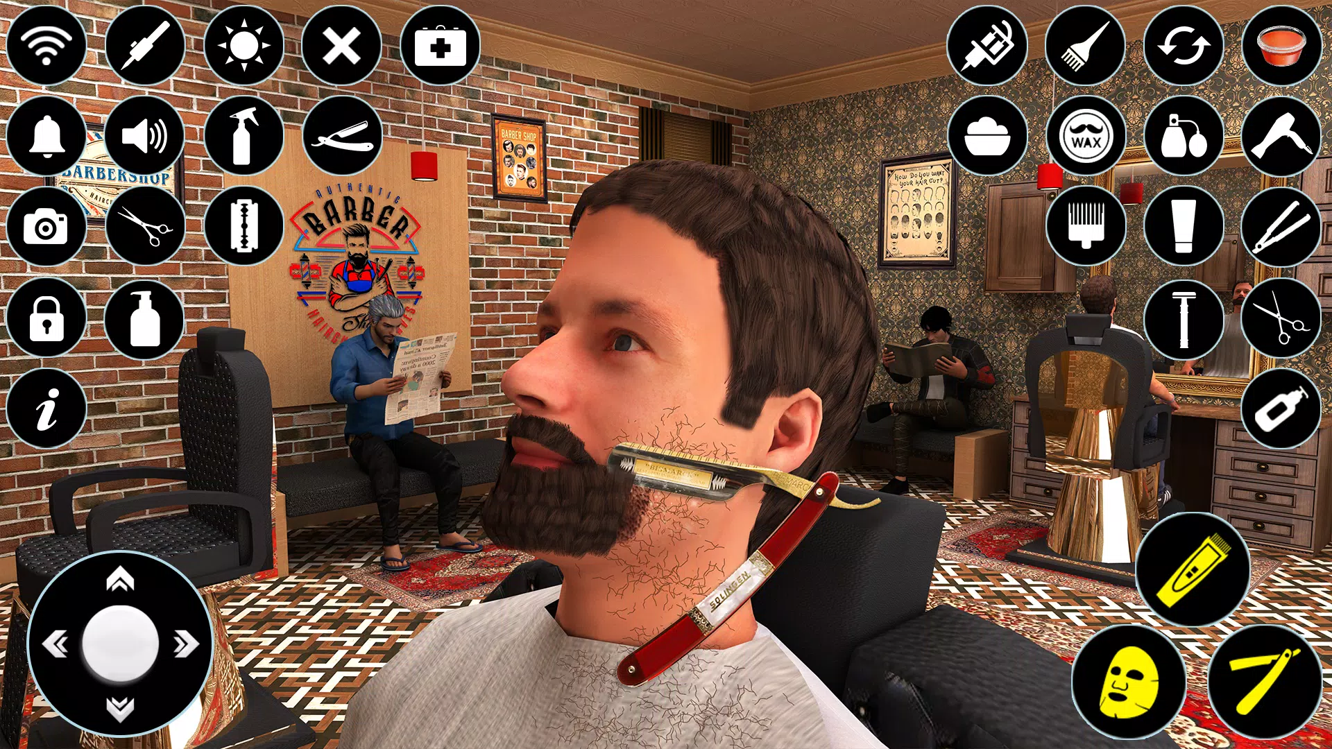 Schermata Barber Shop Game: Hair Salon 0