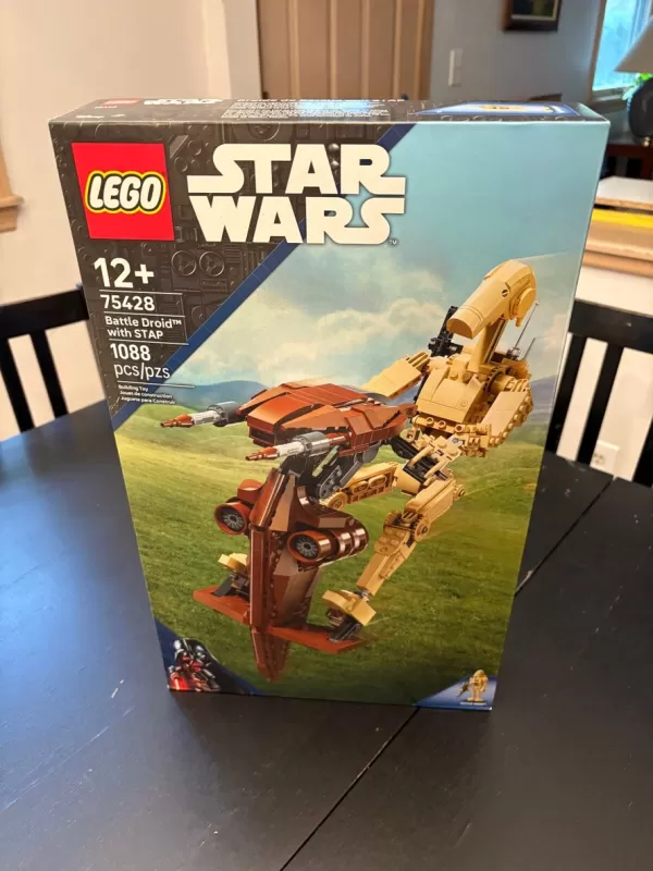 LEGO Battle Droid building process
