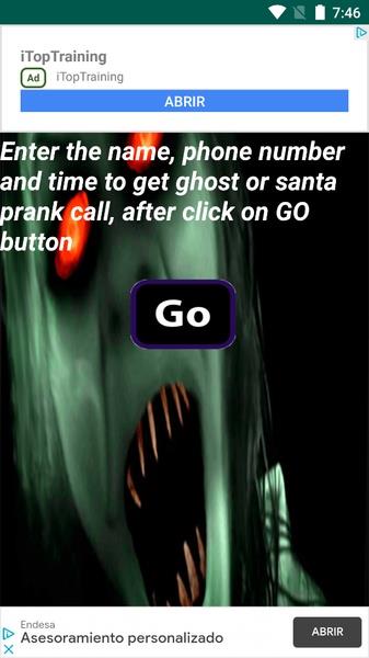 Ghost call prank Screenshot 3