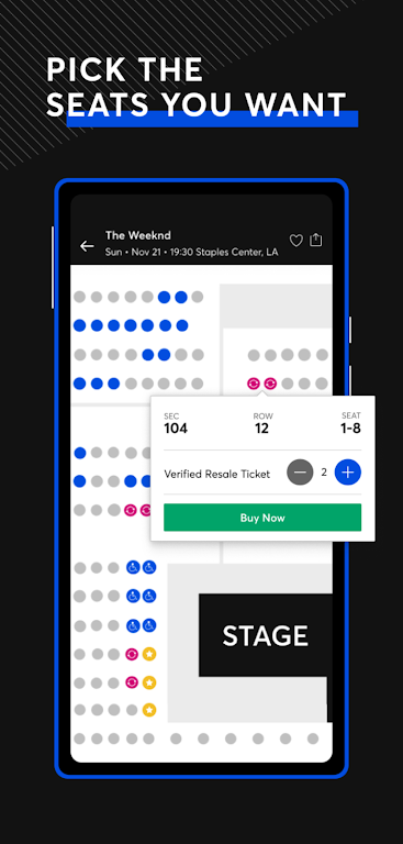 Ticketmaster Ekran Görüntüsü 3