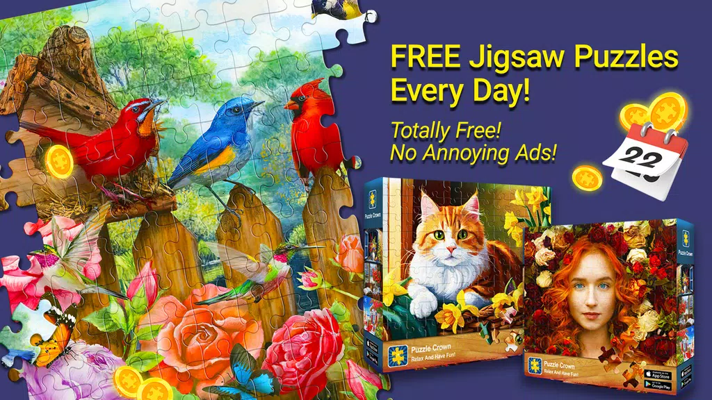 Jigsaw Puzzles Crown: HD Games Скриншот 0