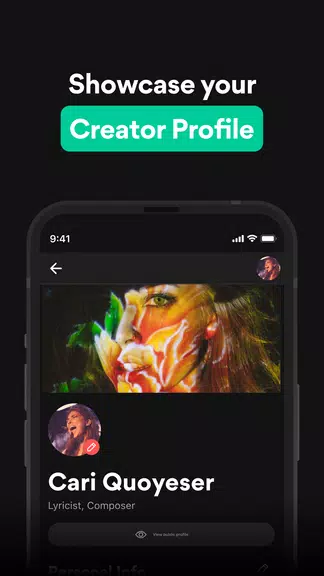 Musixmatch Pro for Artists Zrzut ekranu 2