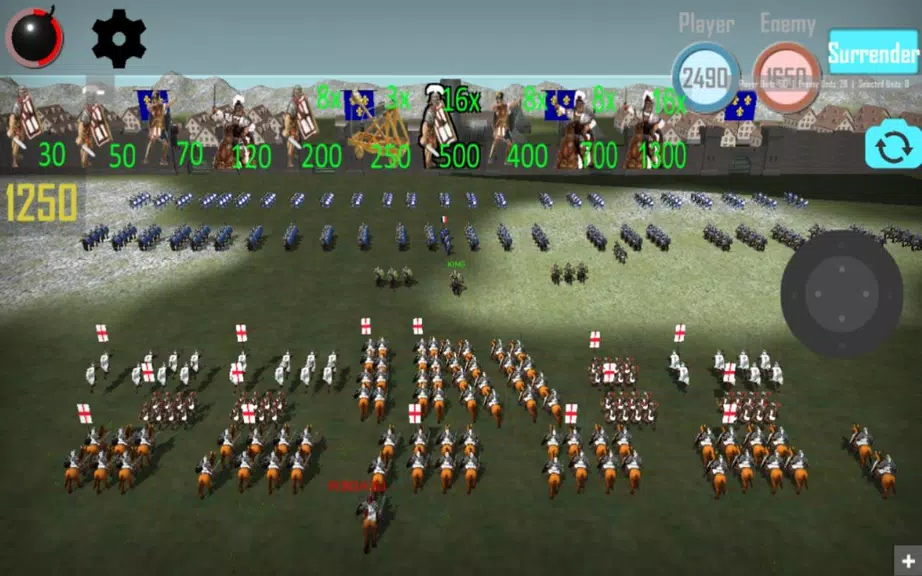 MEDIEVAL WARS: FRENCH ENGLISH Captura de tela 2