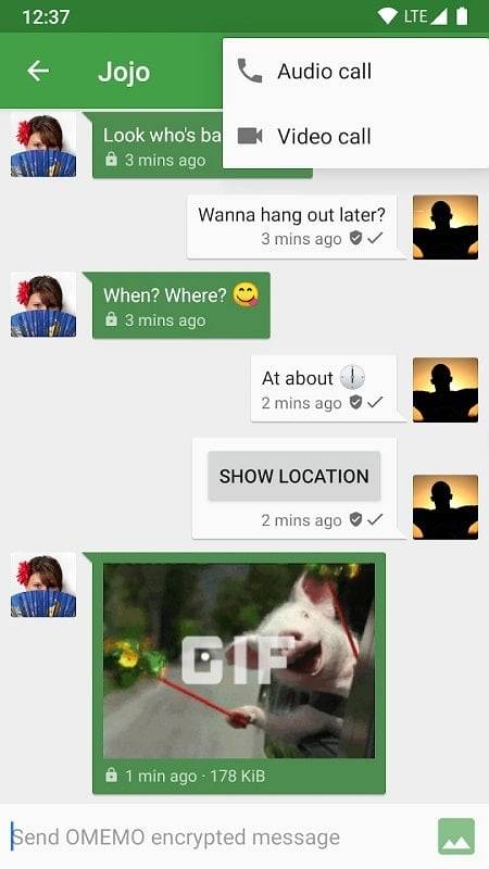 Conversations (Jabber / XMPP) Screenshot 1