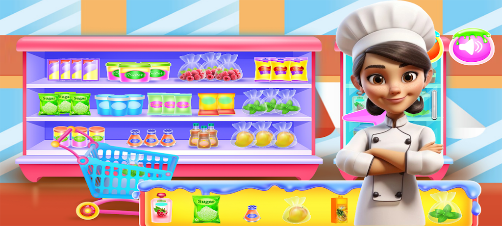 cooking game dessert maker ဖန်သားပြင်ဓာတ်ပုံ 0