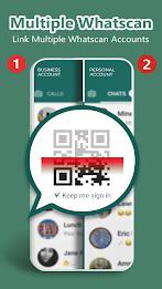 Chat Cloner Whatscan QR Lite Schermafbeelding 1